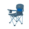 Oztrail Deluxe Junior Blue Camping Chair - FCC-DJCB-F