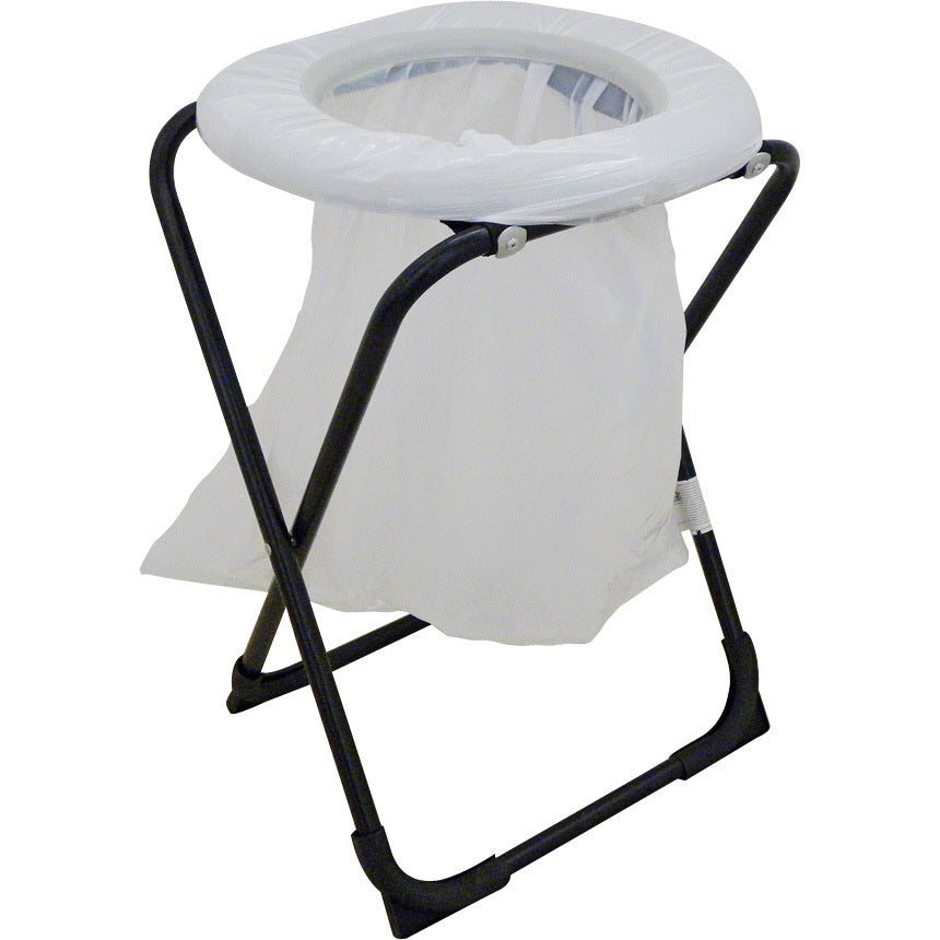 OZtrail Folding Toilet Chair with Bag - FCM-TOIB-A