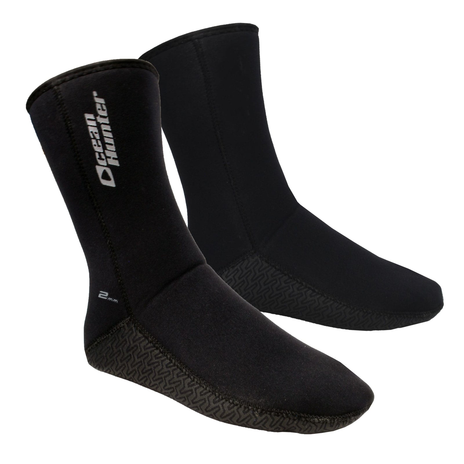 Ocean Hunter Plush Dive Fin Sock - 2mm