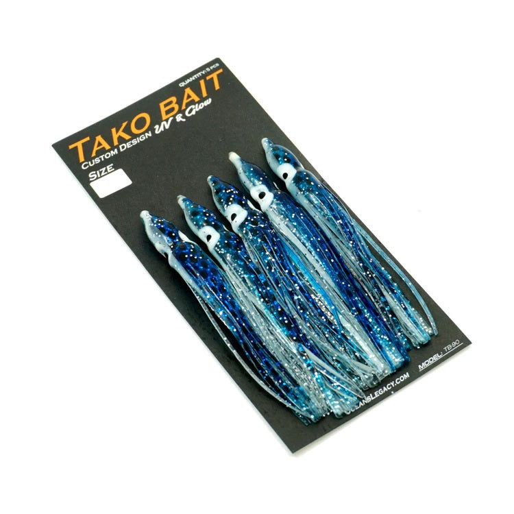 Oceans Legacy Tako Bait Squid Skirt Pack