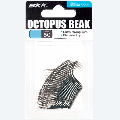 BKK Octopus Beak Hook Mega Bulk Value 50 Pack
