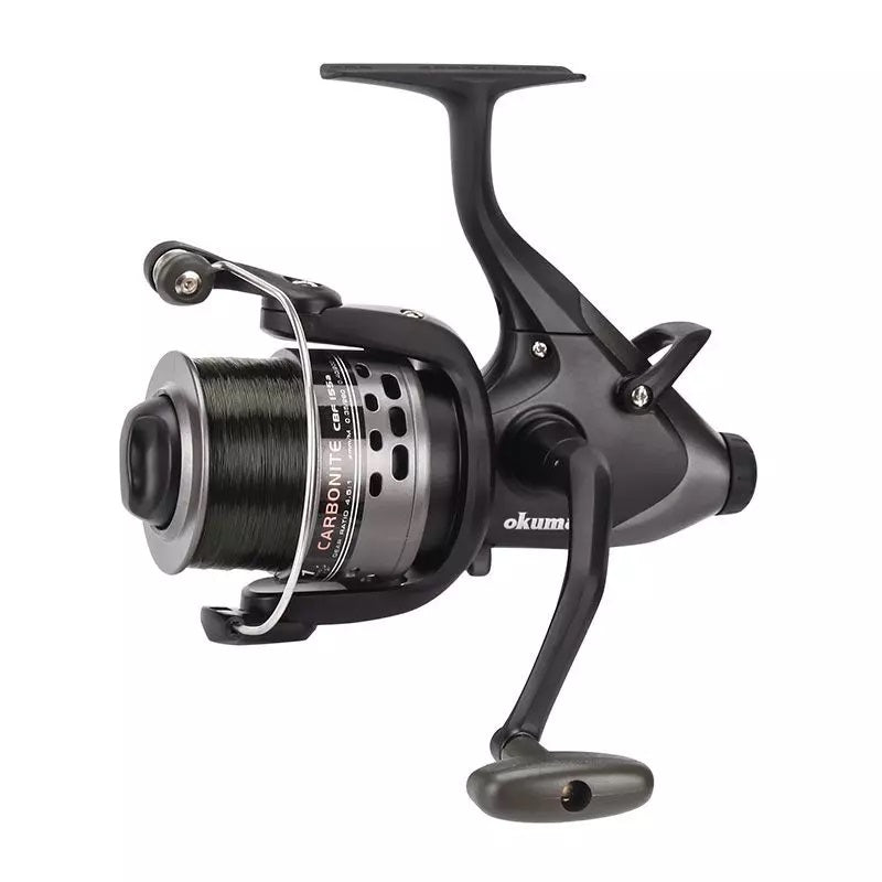 Okuma Carbonite XP Baitfeeder Pre Spooled Spinning Reel