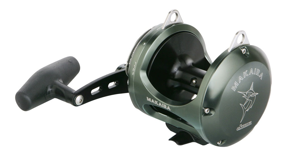 Okuma Makaira SEa Gunsmoke Overhead Reel