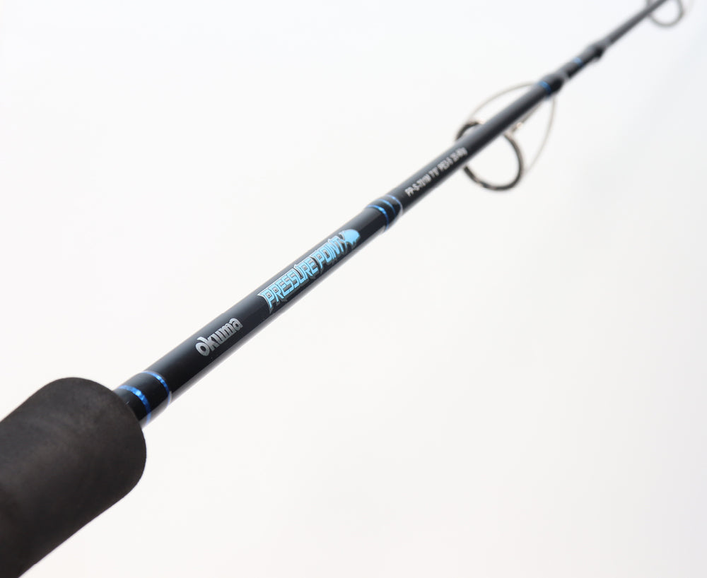 okuma azores popping rod Okuma Pressure Point Jig Popping Spin Rod