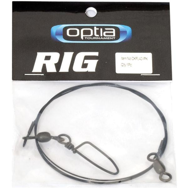 Optia Cobia and Kingfish Coated Wire Leader Clip on Trace