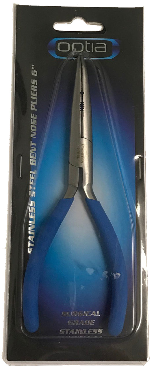 Optia Stainless Steel Premium Bent Nose Pliers