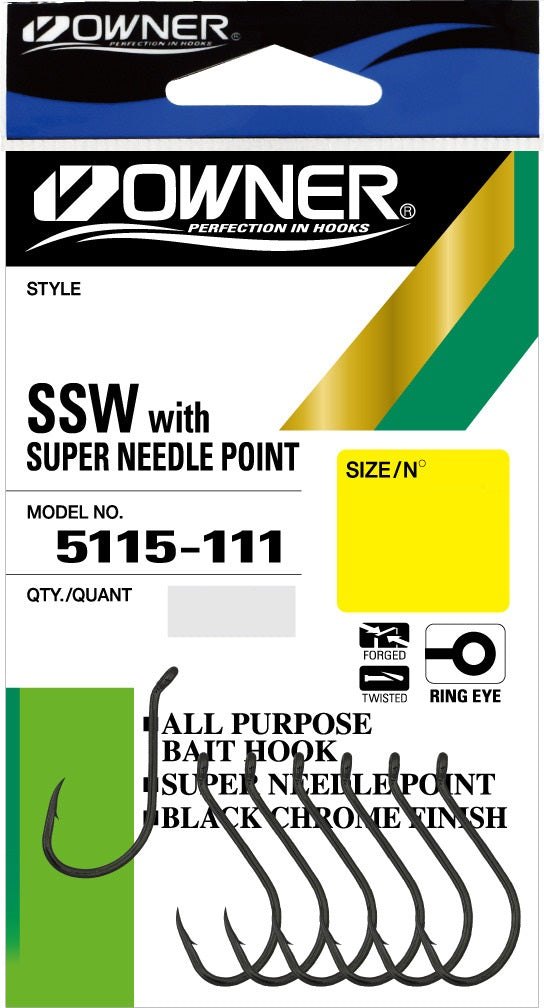 Owner 5115 Needle Point Octopus Hook