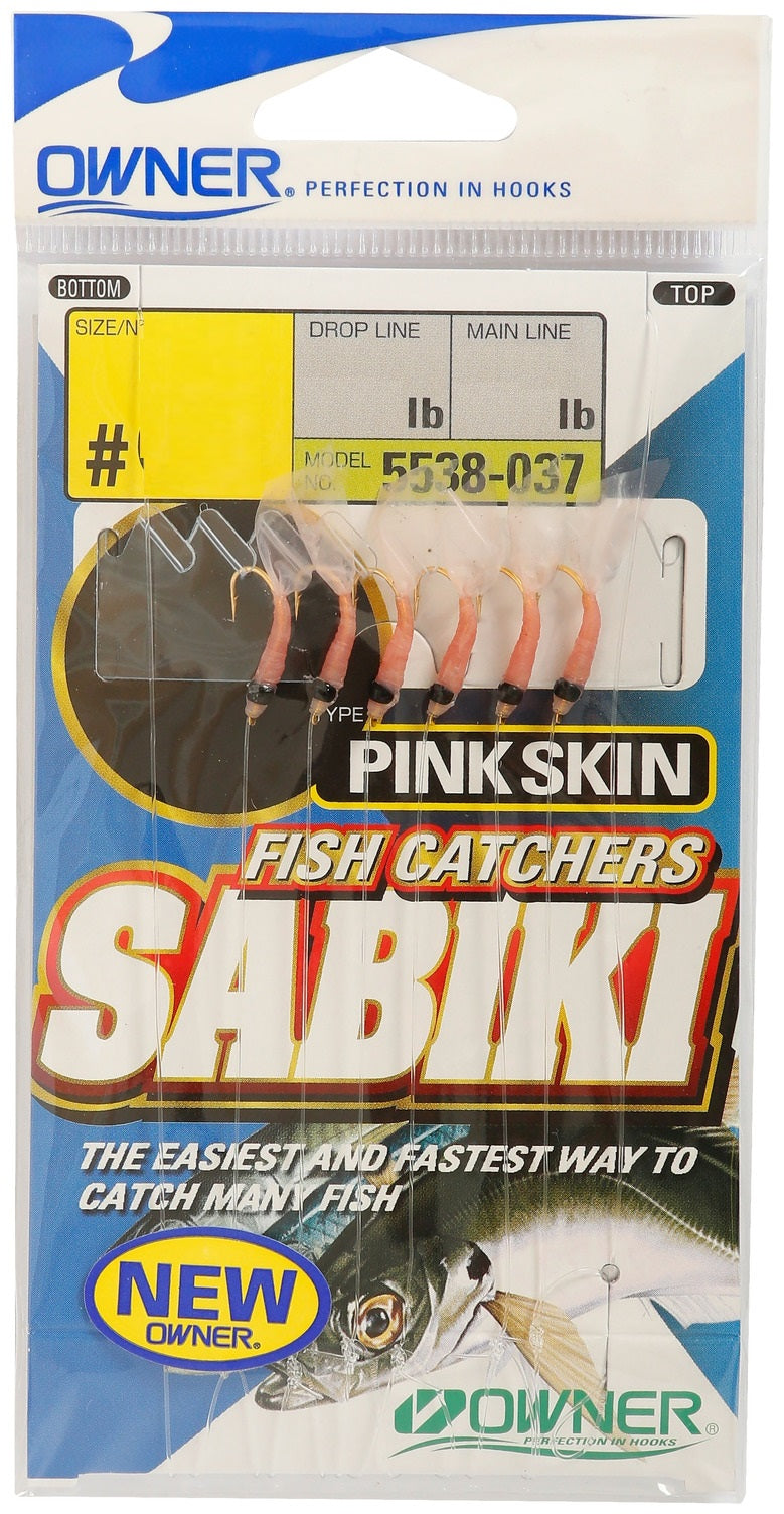 Owner Sabiki Bait Jig Rig Pink Shrimp