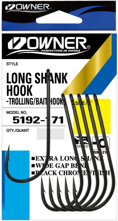 Owner Longshank Skirted Trolling Lure Hook