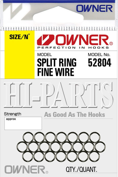 Owner P04 Fine Wire Split Ring