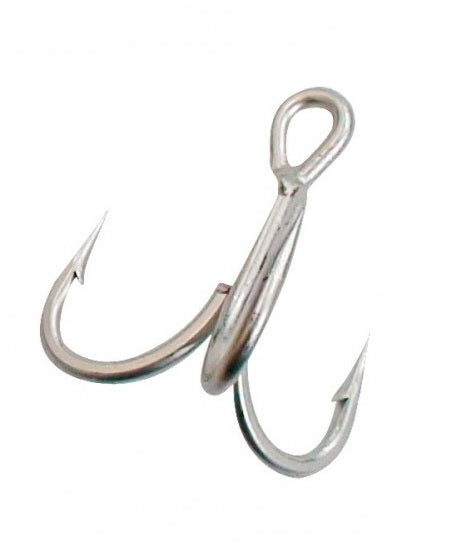 5 Pack of Size 5/0 Owner ST-66TN 4X Strong Treble Hooks