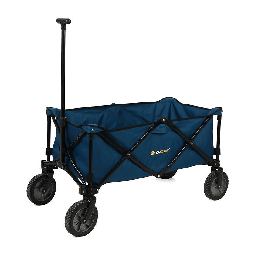 Oztrail Collapsible Beach and Camping Trolley Cart Wagon