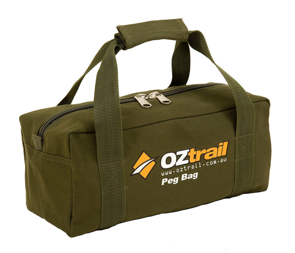 Oztrail Heavy Duty Canvas Peg Bag Davo's Tackle Online