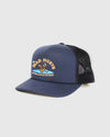 The Mad Hueys Pelicanned Foam Trucker Cap Hap Navy