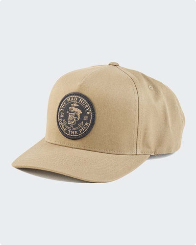 The Mad Hueys Drop The Pick Twill Snapback Cap Hat