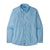 Patagonia 52198-CLAB Long Sleeve Sun Stretch Shirt - Chambray Lago Blue