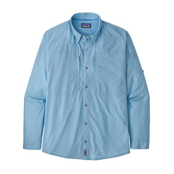 Patagonia 52198 CLAB Long Sleeve Sun Stretch Shirt Chambray Lago Blue Davo s Tackle Online