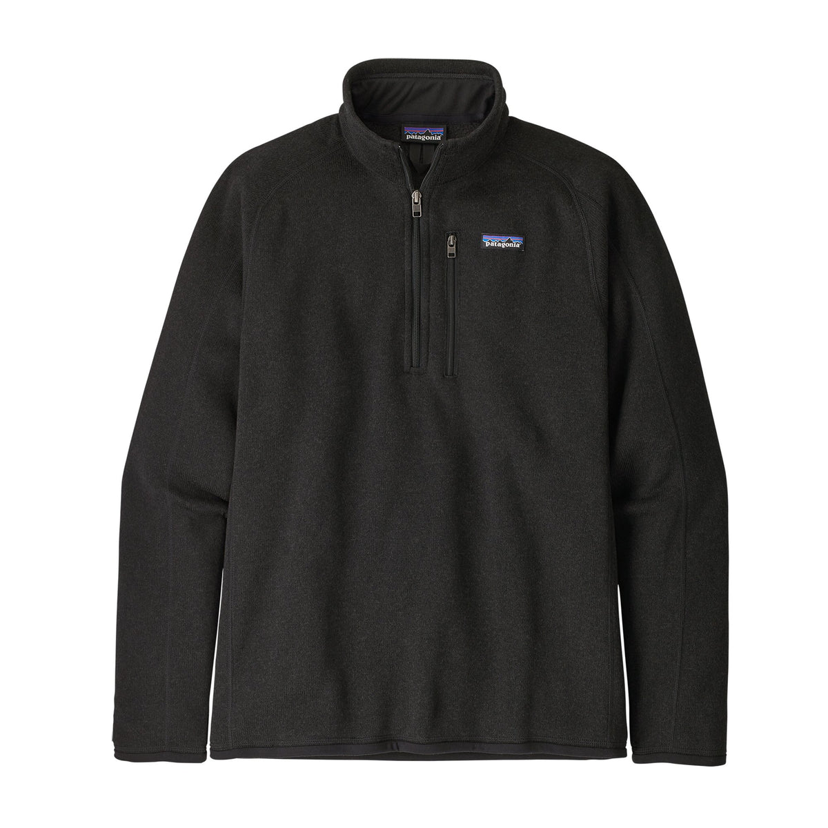 Patagonia Mens Better Sweater 1/4 Zip - Black