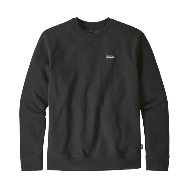 Patagonia Mens P-6 Label Uprisal Crew Sweatshirt - Black