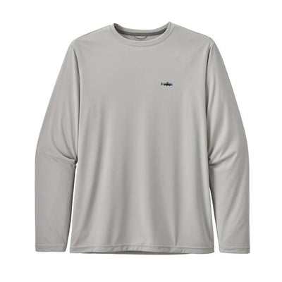 Patagonia Mens Cap Cool Daily Fish Graphic Long Sleeve Tee Shirt