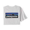 Patagonia Mens P-6 Logo Responsibiliti-Tee Shirt - White