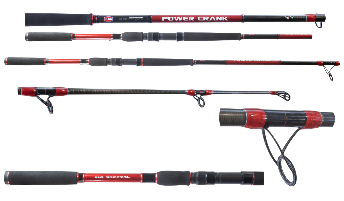 Penn Allegiance Powercrank Heavy Duty Surf Spin Rod - Mega Clearance