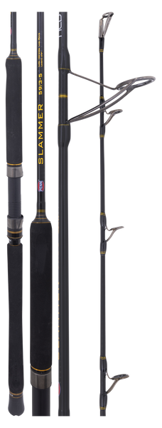fishing rods penn slammer rods 6.6ft-7.3ft Jig Popping Rod ensuring longevity even in harsh saltwater environments Penn Slammer Rod And Reel