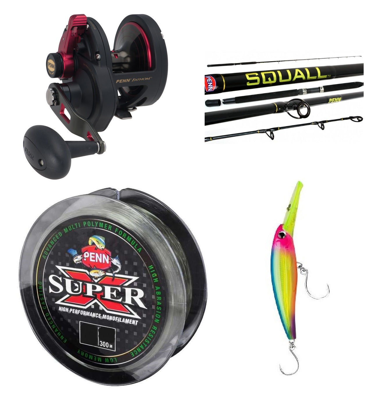 Penn Ultimate Trolling Combo Bulk Value Mega Deal