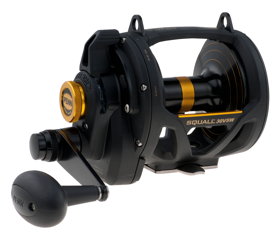 Penn Squall Lever Drag 2 Speed Overhead Reel