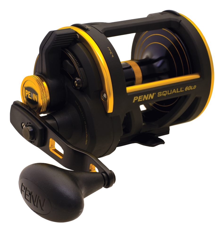 Penn Squall Lever Drag Overhead Reel