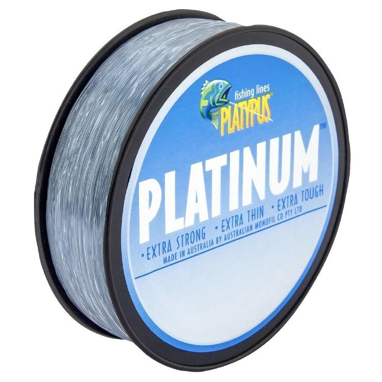 Platypus Platinum Monofilament Grey Fishing Line - 300m