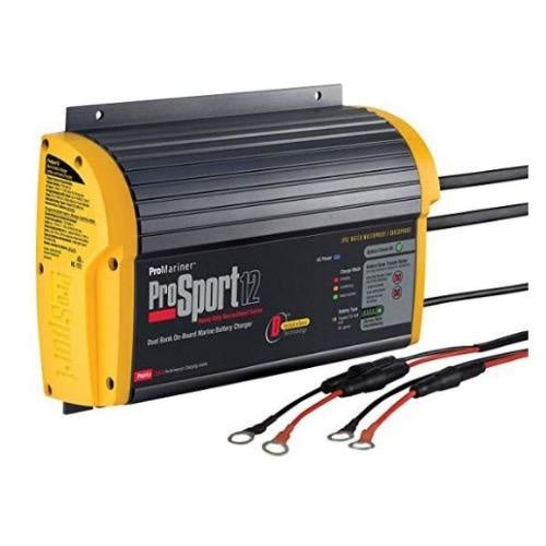 ProMariner ProSport 12 PFC Gen3 12A 2 Bank Battery Charger
