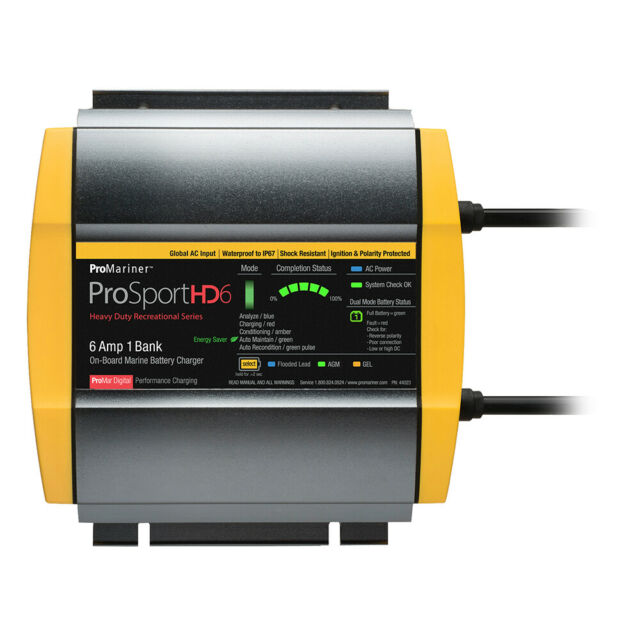 ProMariner Pro Sport HD Heavy Duty Series On Board Marine Battery Charger