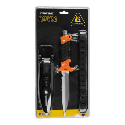 Cressi Cobra Dive Spear Knife Orange RC559885