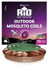 RID Outdoor Mosquito Coil Value Pack With Stand