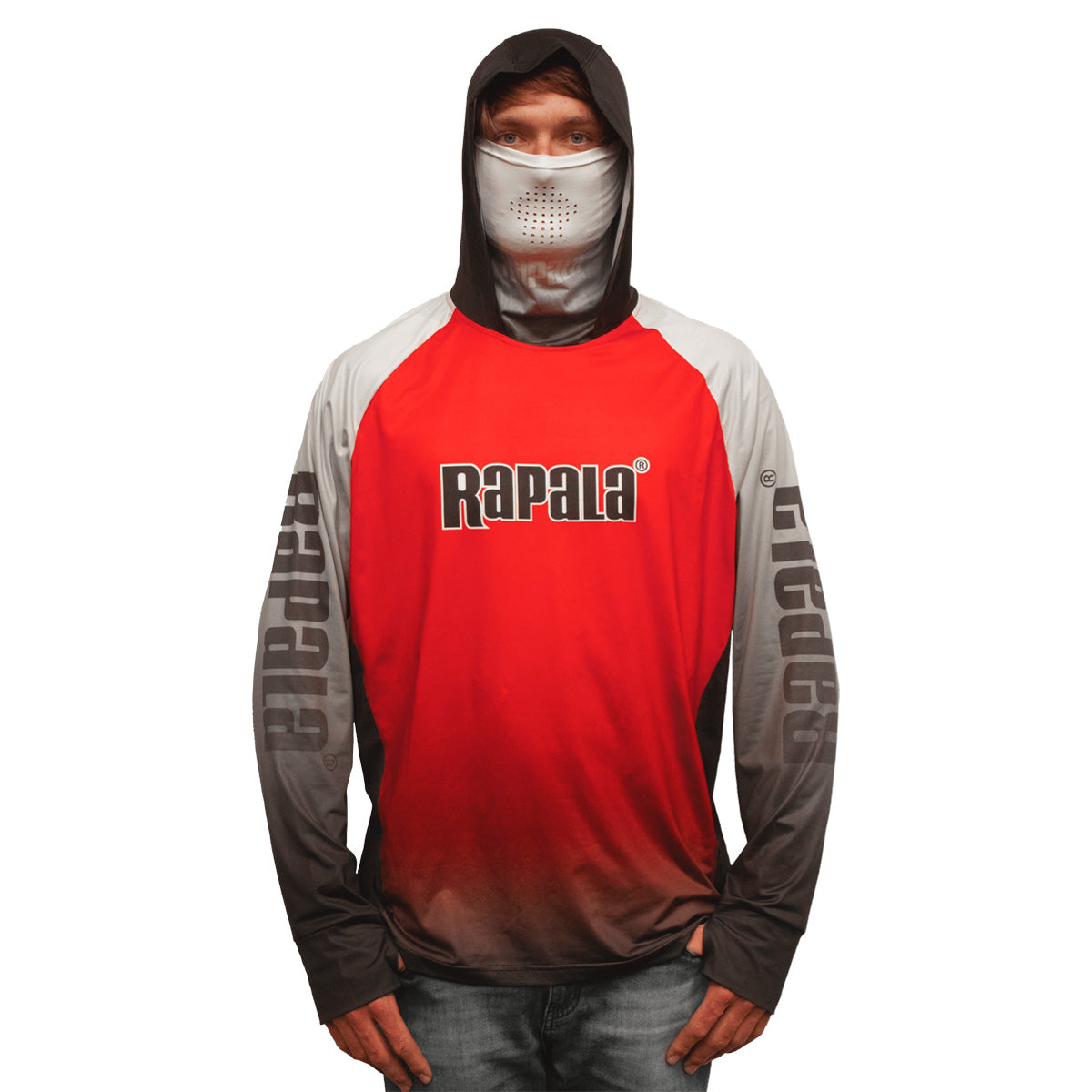 Rapala Hooded Performance Fishing Jersey Shirt