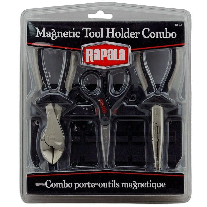 Rapala Magnetic Tool Holder With Tools Combo Kit