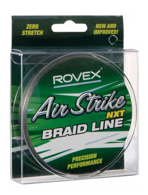 Rovex Air Strike NXT Green Braided Fishing Line - 300yd