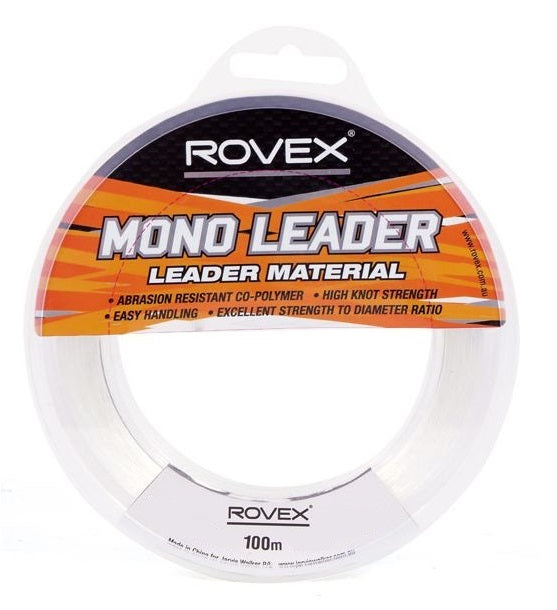 Rovex Copolymer Tough Clear Mono Monofilament Large Strain Leader