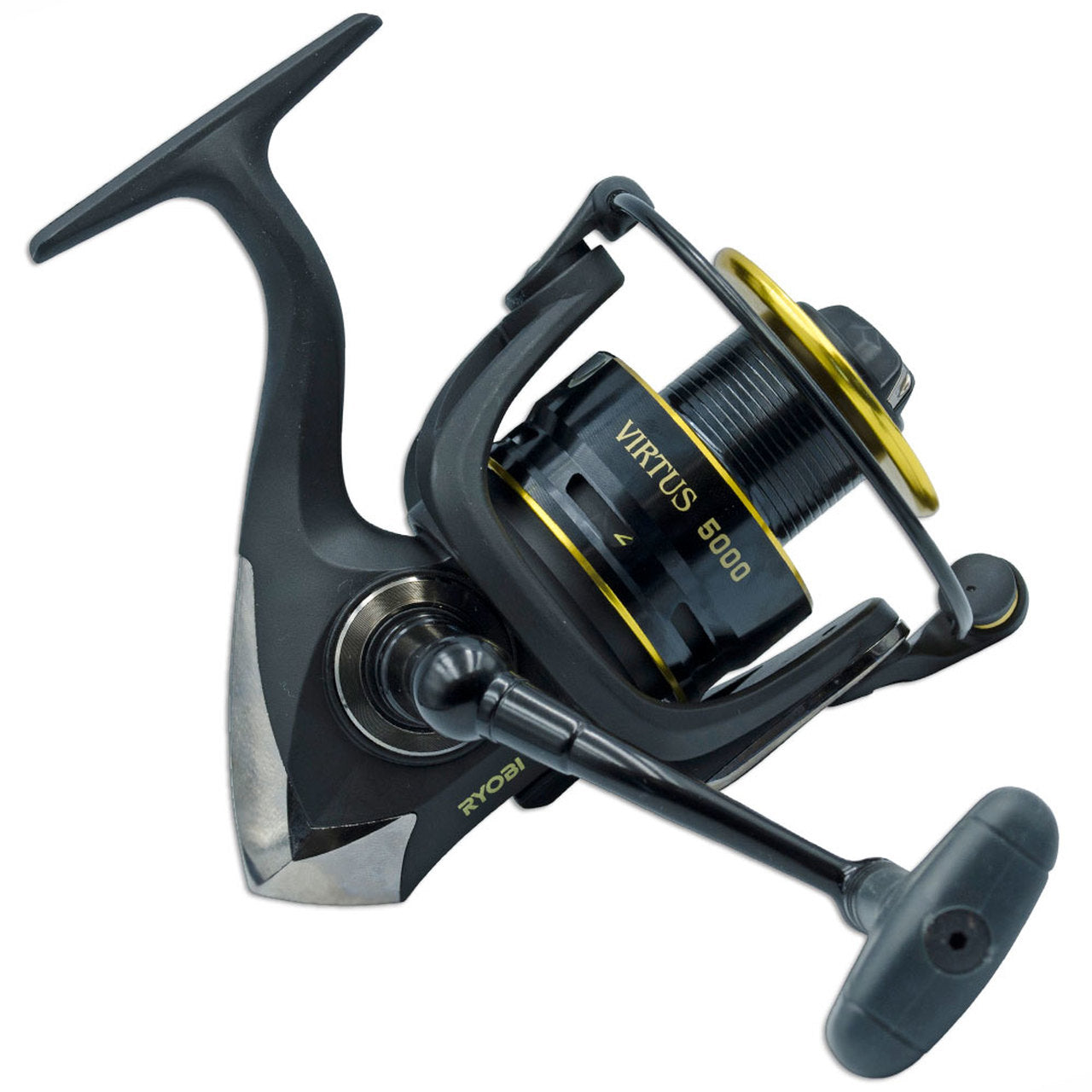 Jarvis Walker Solid Fibreglass Black Queen 8ft Rod and Ryobi Virtus 5000 Reel Combo