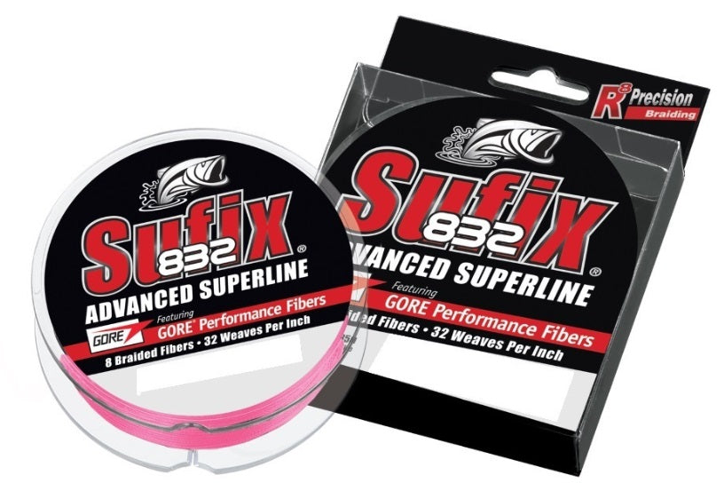 Sufix 832 Performance Braid Pink Camo 300yd