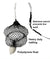Hookem Complete Fish Scaler Bag with Ring 10mm Holes SCALBAGRING SMHOLE