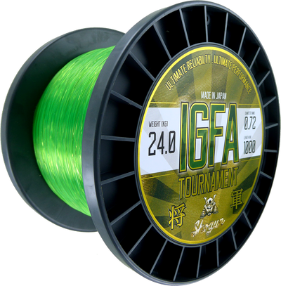 Shogun IGFA Tournament 1000m Monofilament Fluoro Green Fishing Line