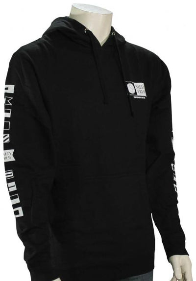 Salty Crew Alpha Fleece Hoodie Jumper - Black