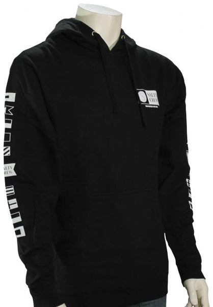 Salty Crew Alpha Fleece Hoodie Jumper Black Davo's Tackle Online