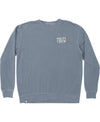 Salty Crew Deckhand Overdyed Crew Fleece - Blue