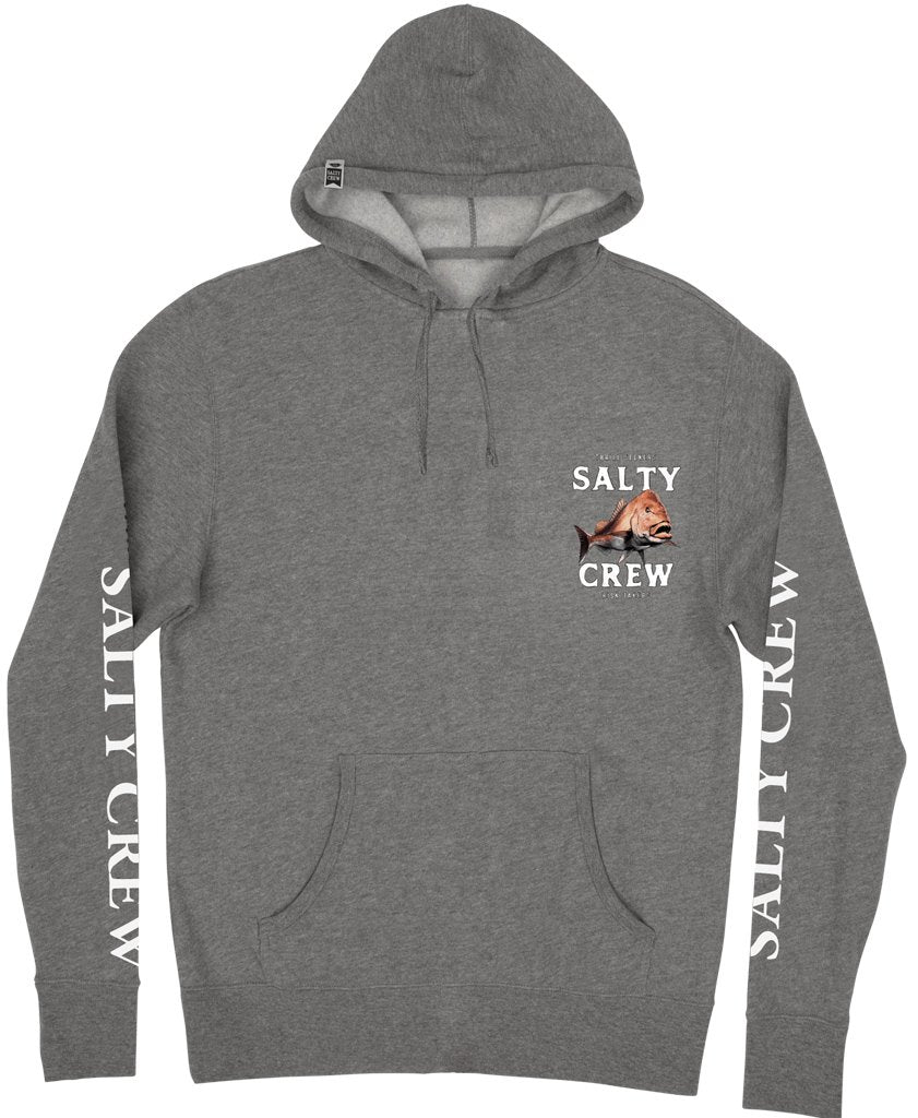 Salty Crew Ol Knobby Gunmetal Heather Fleece Hoody