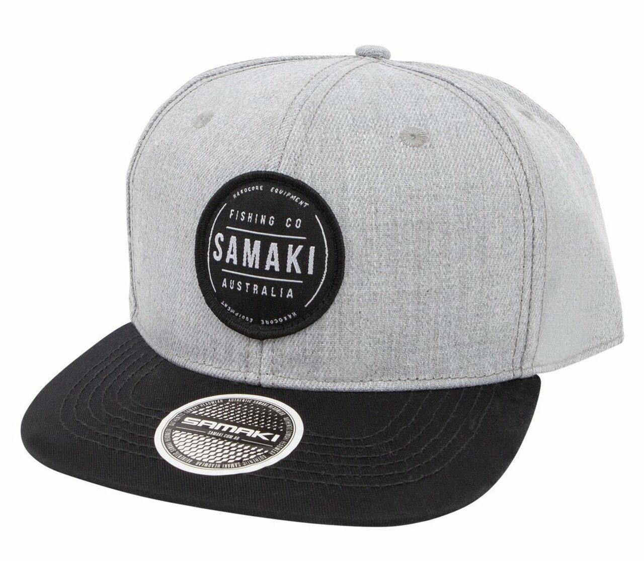 Samaki Clean Cut Cap - Grey