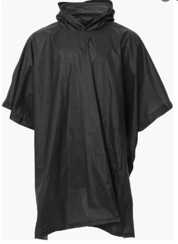 Ugly Fish Emergency Rain Poncho Coat