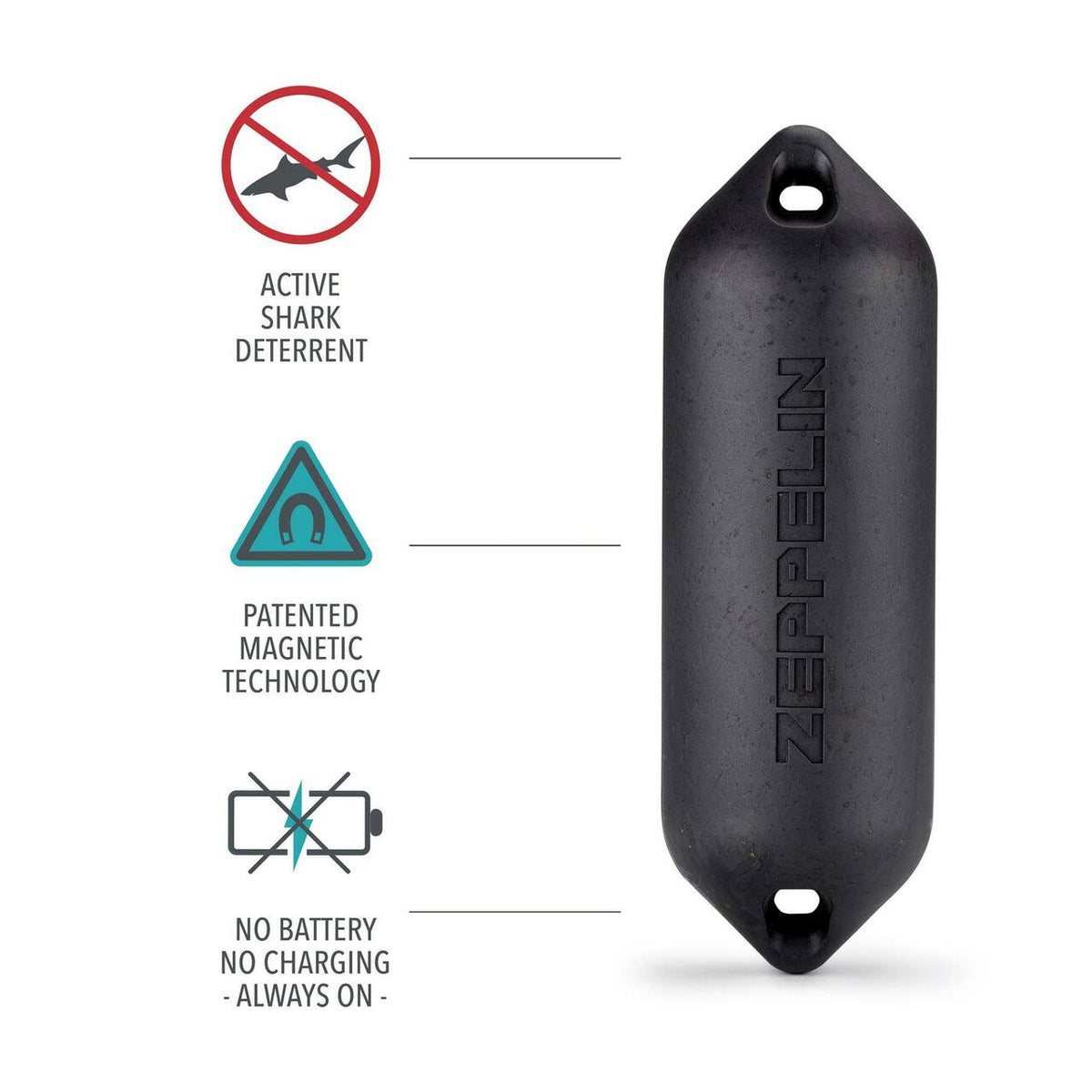 Sharkbanz Zeppelin Shark Deterrent Sinker Attachment Device